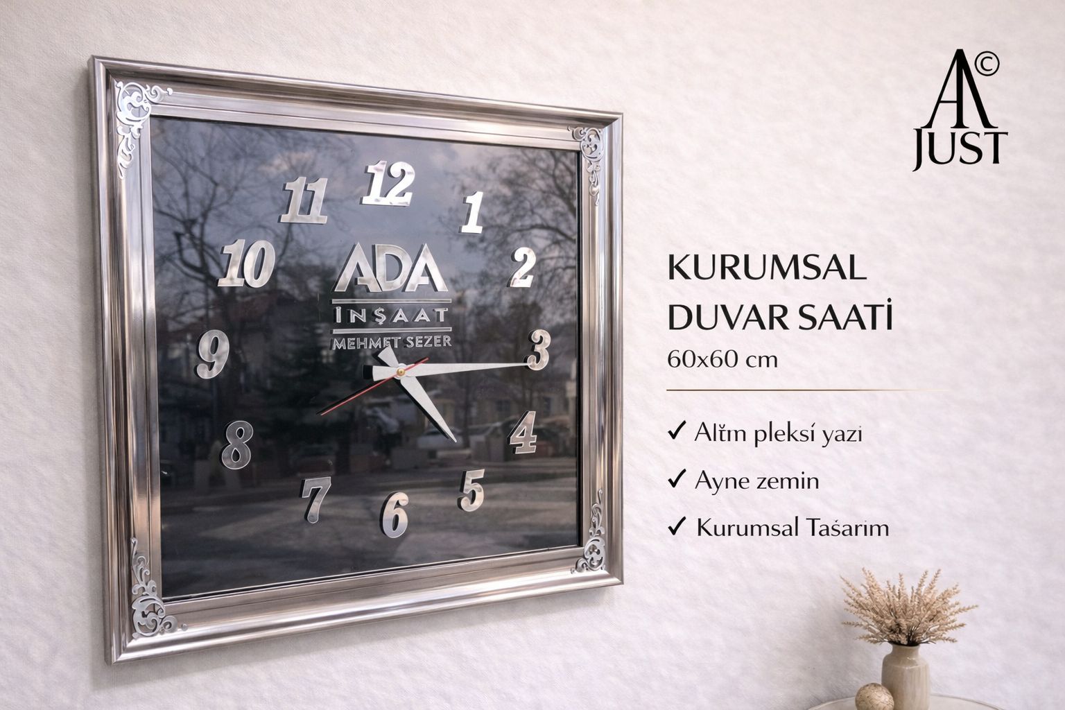 KURUMSAL DUVAR SAATİ